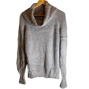 Free People Leo Confetti Cowl Neck Tunic Sweater Size XS